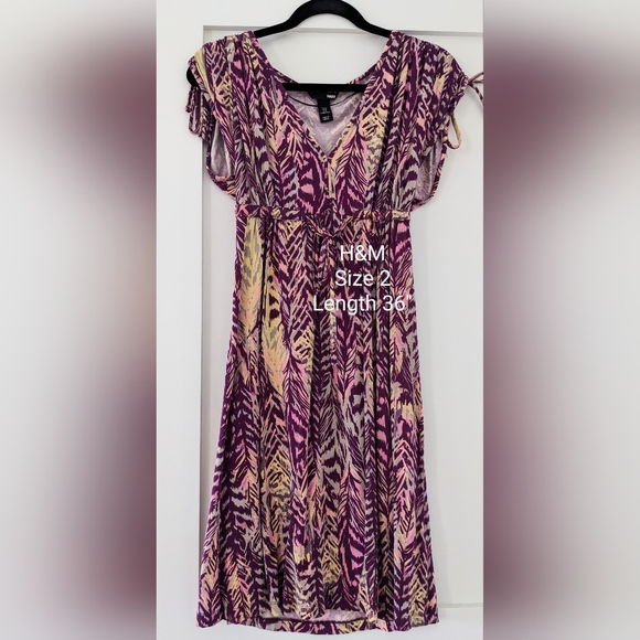 H&M casual purple dress - Picture 1 of 1
